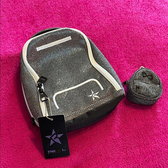 NWT Rebel Cheer Shimmer Mini Backpack with Nfinity Coin Pouch - Picture 2 of 3